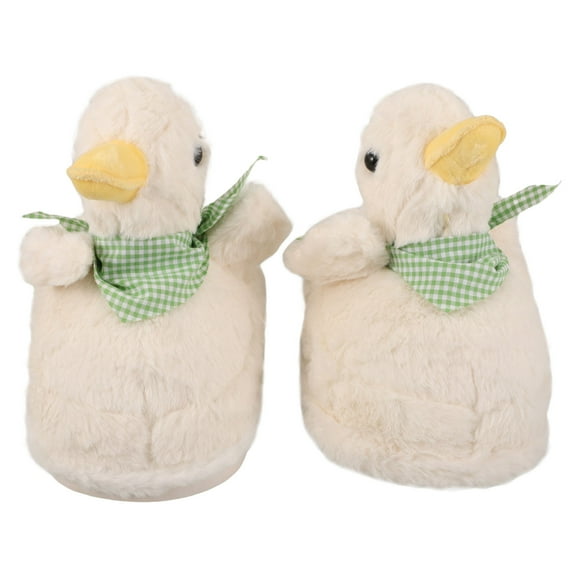 WORGEOUS  Women Slipper Duck Shape Slippers Sole Cute Feet Mother Miss