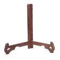 thumbnail image 1 of WORGEOUS Wooden Display Rack Ceramic Plate Bracket Home Office Tea Cake Storage Rack, 1 of 8