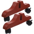 thumbnail image 1 of FUEENIRVA 2Pcs Plastic Room Divider Base with Wheels Stable and Wear Resistant Stand, 1 of 9