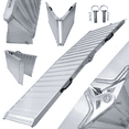 thumbnail image 1 of WORHAN Loading Ramp 882 lbs Heavy Duty Robust Platform Extreme Stability Rigidity Foldable Aluminum Wheelchair Motorcycle Scooter Ultra Anti Slip Non Skid HR225, 1 of 11