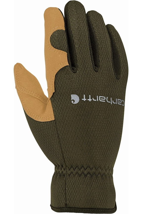 Women's Indoor/Outdoor Work Gloves Green/Yellow M 1 pair