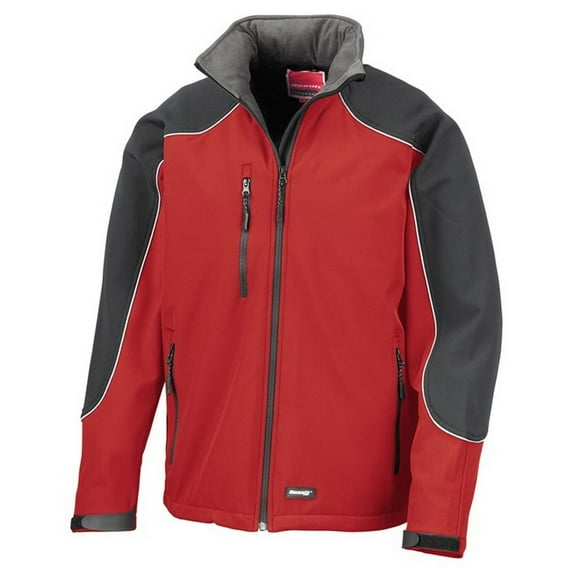 WORK-GUARD by Result Adult Ice Fell Hooded Soft Shell Jacket