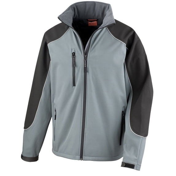 WORK-GUARD by Result Adult Ice Fell Hooded Soft Shell Jacket