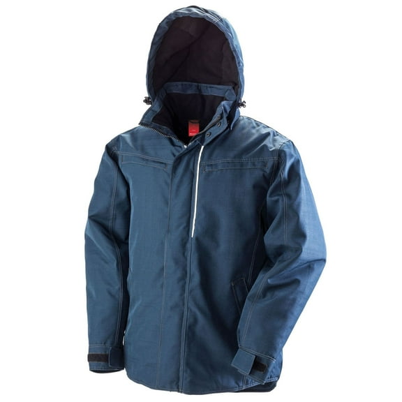 WORK-GUARD by Result  Adult Textured Denim Jacket