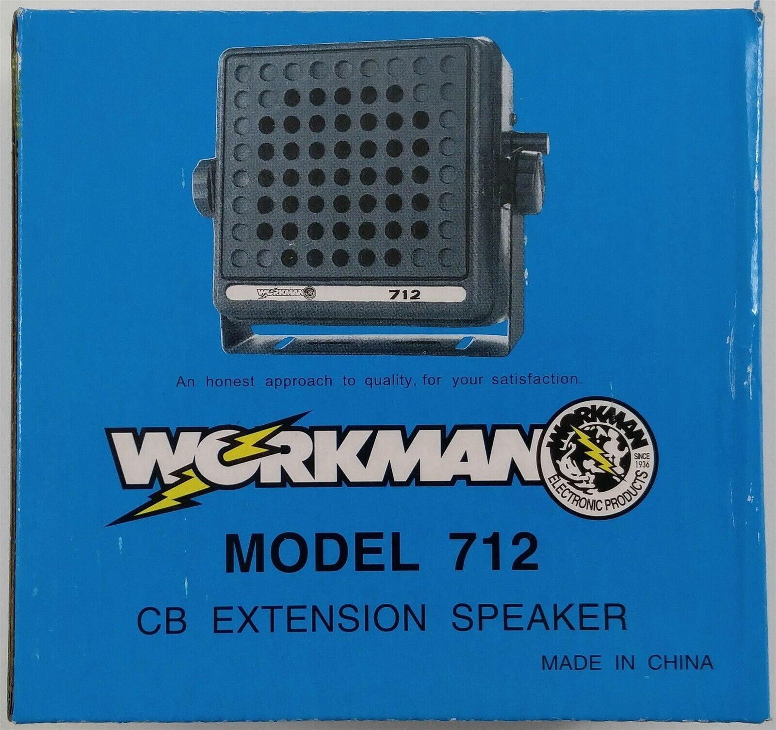Workman Radi WORKMAN 712 PRESIDENT NOISE CANCELLING CB RADIO EXTERNAL SPEAKER ...