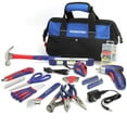 thumbnail image 1 of WORKPRO 125-Piece Household Tool Kit – 3.6V Rechargeable Screwdriver & Home Repair Basic Tool Set with 13-inch Easy Carrying Tools Bag, 125 Pcs (W009068A), 1 of 7