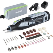 WORKPRO 12V Cordless Rotary Tool Kit, 5 Variable Speeds, Powerful Engraver, Sander, Polisher, 114 Easy Change Accessories, Craft Tool for Handmade and DIY