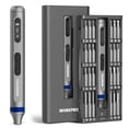 thumbnail image 1 of WORKPRO 3.7V Electric Precision Screwdriver Set, 52-in-1 Cordless Mini Driver Kit with LED Light & S2 Steel Bits for Electronics Repair, 1 of 9