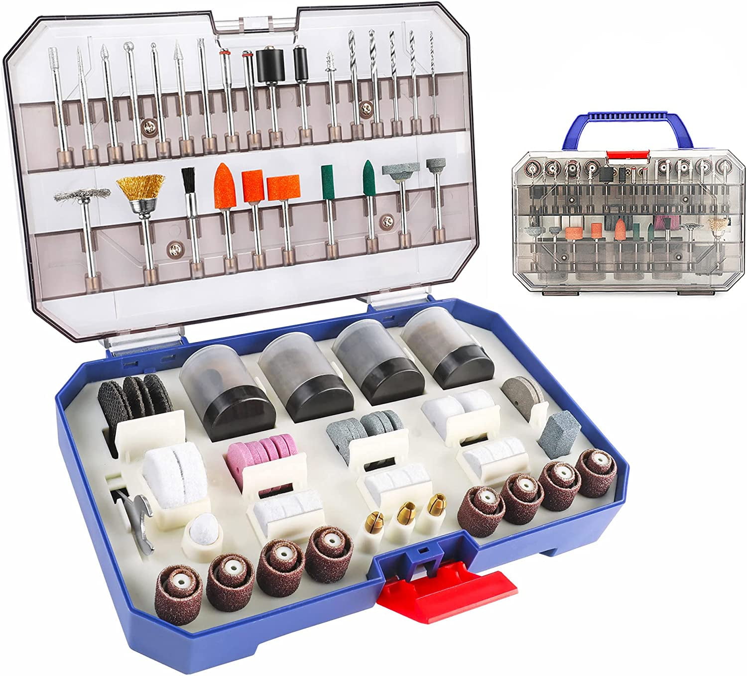 WORKPRO 306PCS Rotary Tool Accessories Kit, Fits Dremel Rotary Tool, 1/