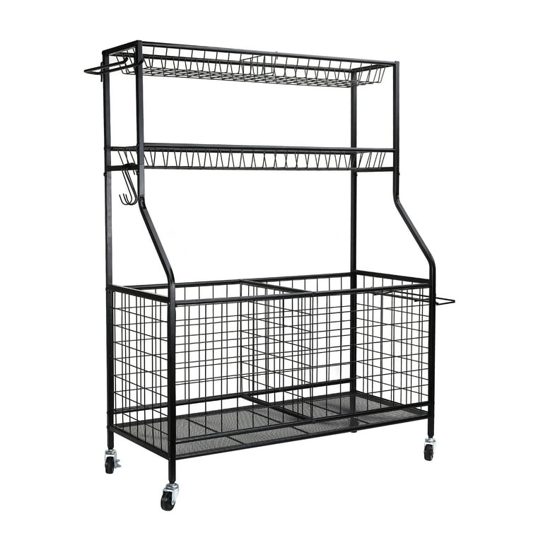 36 Bin Storage Box Rack 6 Shelf Shelving Commercial Storing Shelves  Organizer