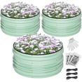 thumbnail image 1 of WORKPRO 3Pcs 2x2x1ft Galvanized Raised Garden Bed Set, Rust & Corrosion Protection, Easy Assembly, Safe Edge, Ideal for Vegetables & Flowers, Green, 1 of 9