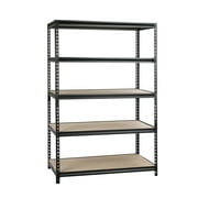 WORKPRO 48-Inch 5-Tier Freestanding Shelf with Particle Board Shelves, 800 lb. Capacity, Adult