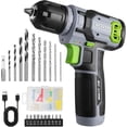 thumbnail image 1 of WORKPRO 8V Cordless Power Drill Driver Set with 53pcs Bit Set,2.0Ah Electric Drill Kit with 3/8" Keyless Chuck and Variable Speed Trigger,Portable Drill for Home Improvement,DIY, 1 of 10