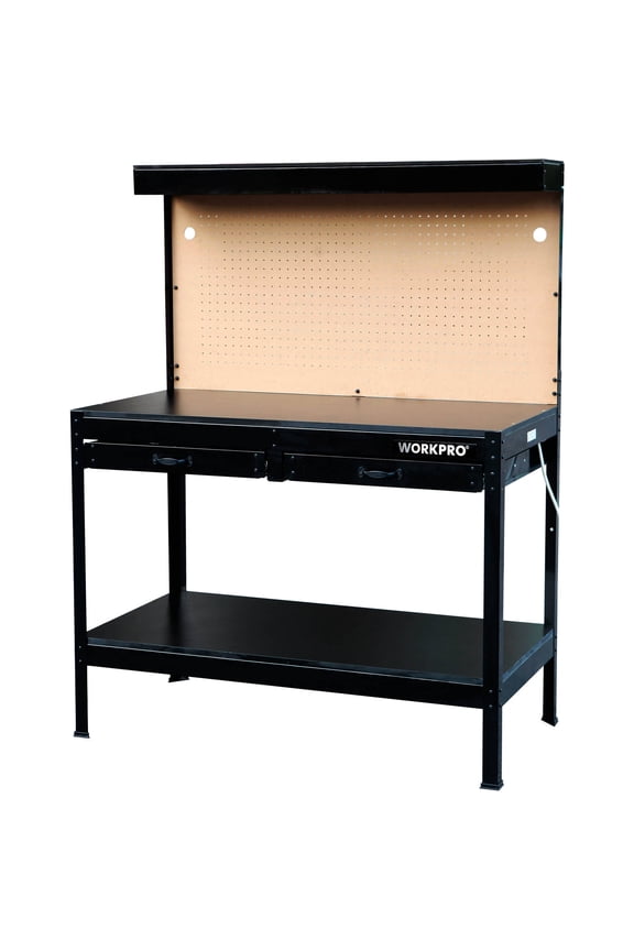 Multi-Purpose 48-inch Workbench with Work Light, 3302