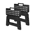 thumbnail image 1 of WorkPro Foldable Step Stools 2-Pack Plastic, 1 of 15