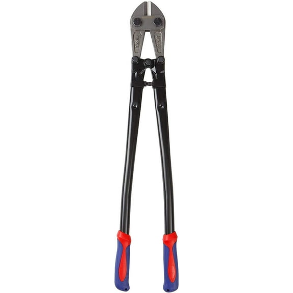 WORKPRO W017007A Bolt Cutter, Bi-Material Handle with Soft Rubber Grip, 30", Chrome Molybdenum Steel Blade