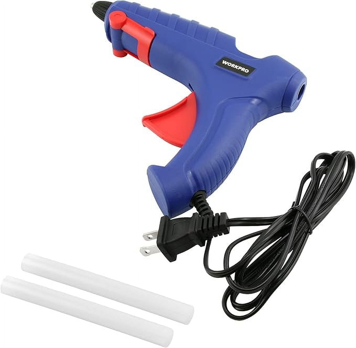 WORKPRO W125098WE 40 Watt, High Temperature Hot Glue Gun (Single Pack