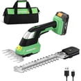 thumbnail image 1 of WORKPROX Cordless Grass Shear & Shrubbery Trimmer - 2-in-1 Handheld 20V Electric Grass Trimmer Hedge Shears/Grass Cutter, Rechargeable Lithium-Ion Battery and Type-C Cable Included, 1 of 8