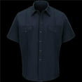 thumbnail image 1 of Workrite FR FSF2MN-42-00 Mens Classic Short Sleeve Firefighter Shirt, Midnight Navy - Size 42, 1 of 1