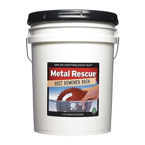Metal Rescue Rust Remover,5 gal,Bucket MRB5