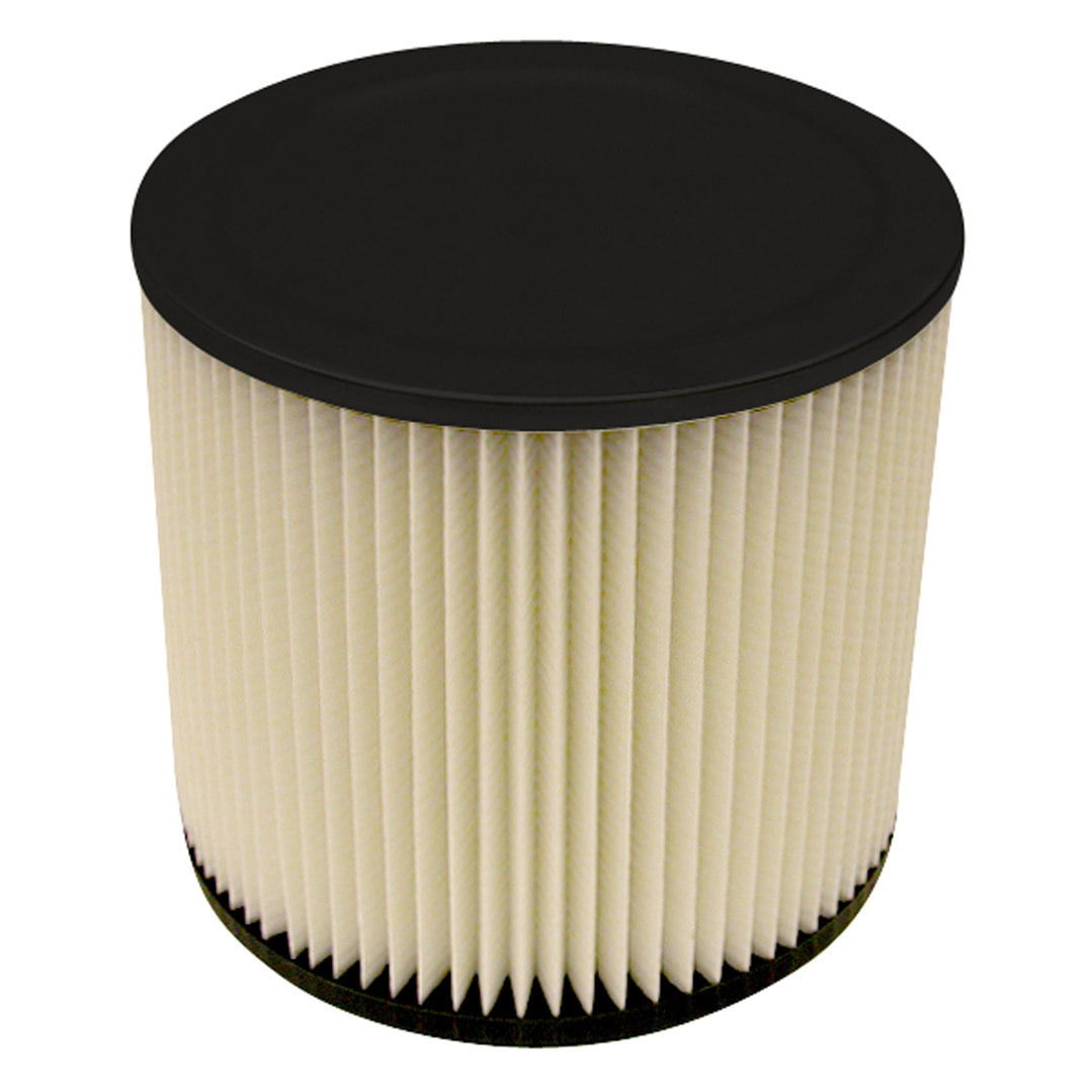 White Paper Cartridge Filter for Wet/Dry Vacuums