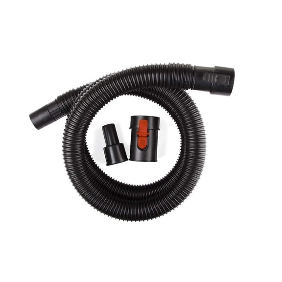 WORKSHOP WS17820A 1 7/8-inch x 7 ft. Wet/ Dry Vac Locking Hose - Black