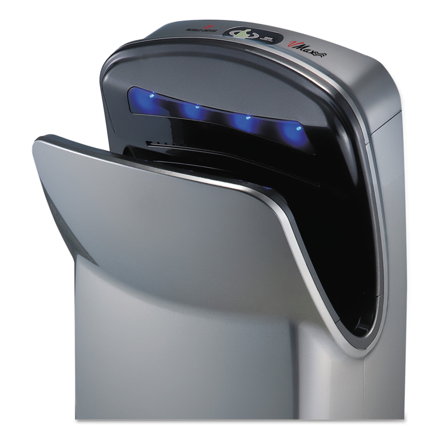 WORLD DRYER VMax Hand Dryer, High Impact ABS, 26 1/4" x 9 1/4" x 16