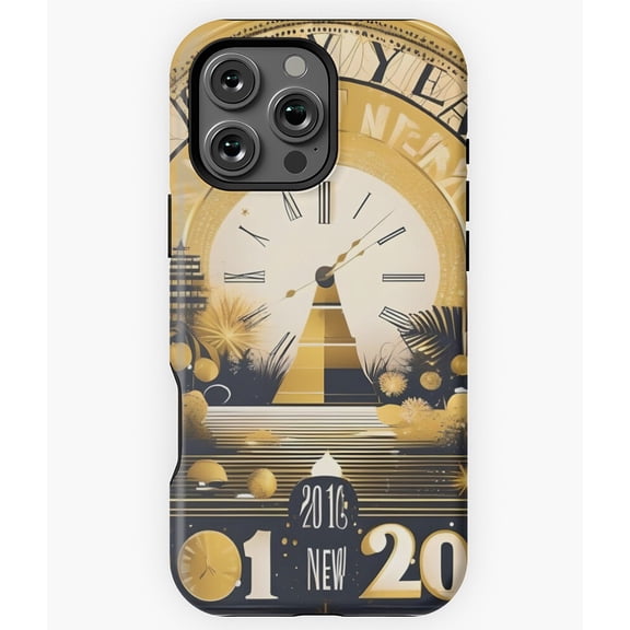 WORLD NEW YEARS CELEBRATION Party Phone Case for iPhone 16 15 14 13 12 11 Pro Max