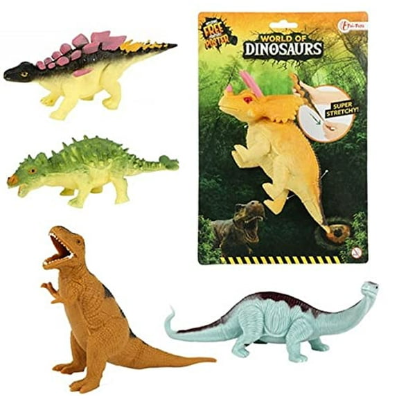 WORLD OF DINOSAURS Dino-Super Stretchy 5-Ass Does Not Apply Dinosaurs and Prehistoric Creatures