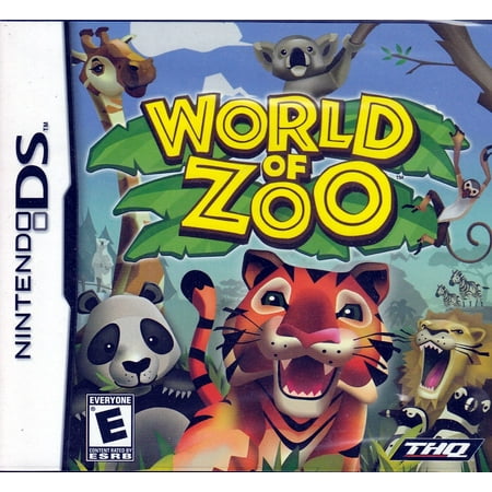 WORLD OF ZOO NDS - Create and customize over 60 different animals and their environments in this Nintendo DS
