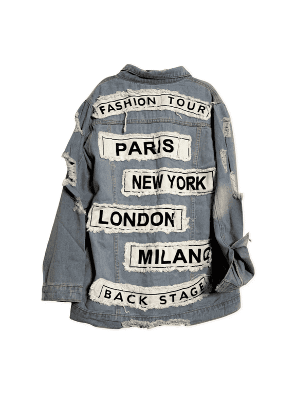 "WORLD TOUR'' Denim, Jacket