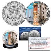 Collectible WORLD TRADE CENTER 18th Anniversary 2019 Kennedy Half Dollar U.S. Coin 9/11 WTC