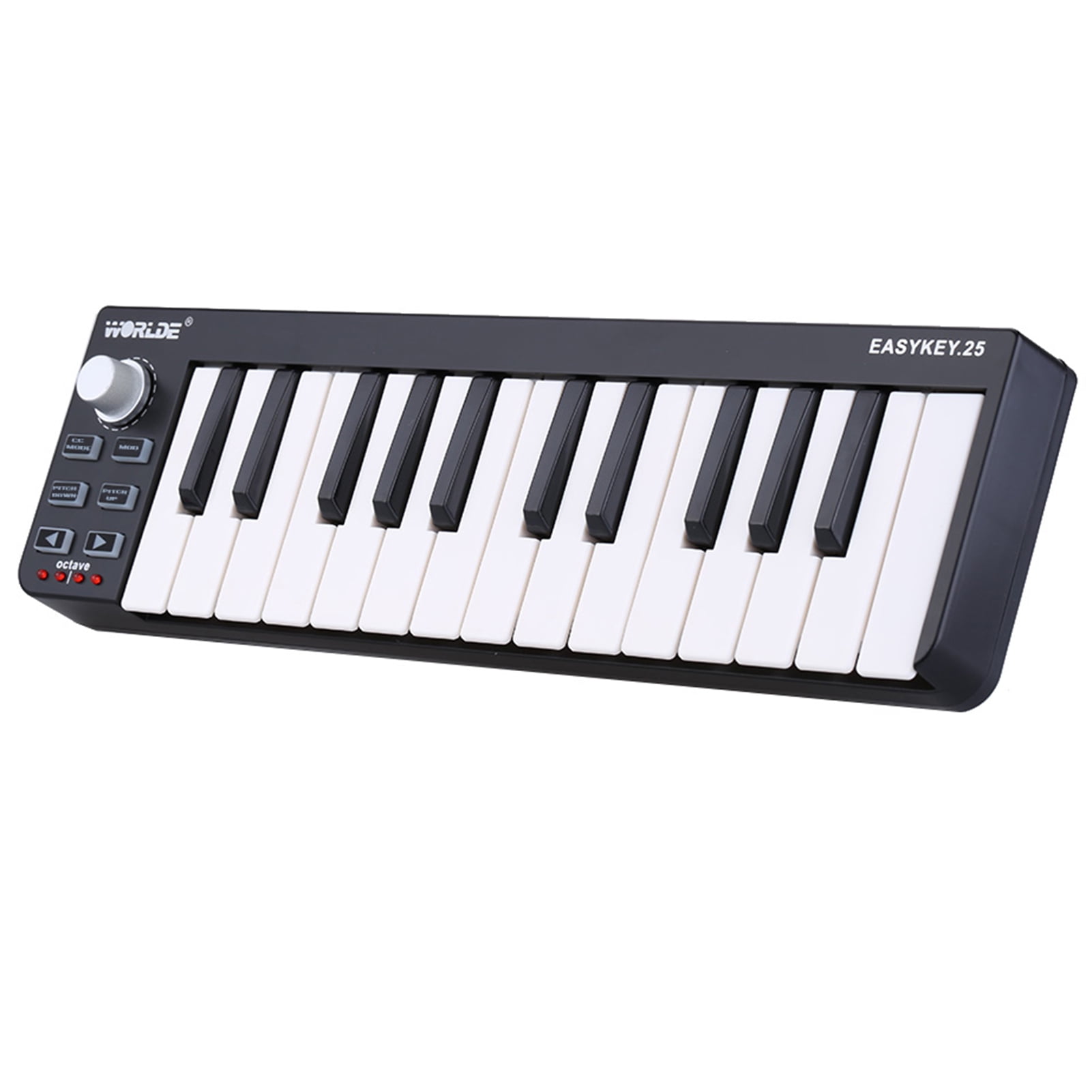 WORLDE Easykey.25 Portable Keyboard Mini 25-Key USB MIDI Controller