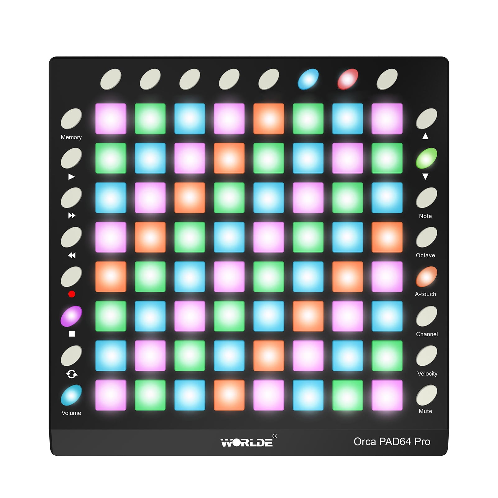 WORLDE WORLDE ORCA PAD64 A Pro Portable USB MIDI Drum Pad
