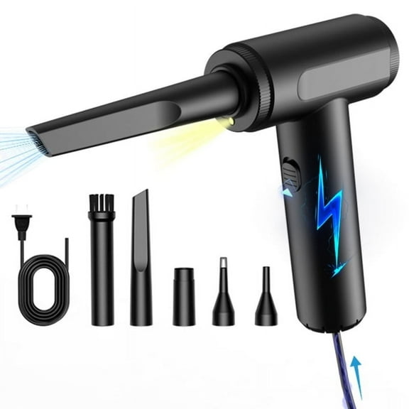 WORLDTIGER Compressed Air Duster, Replaces Canned Air Spray for Computer, Camera