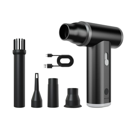 WORLDTIGER Cordless Compressed Air Duster-110,000 RPM for Office & Car, Replaces Canned Air Cans