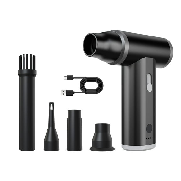 WORLDTIGER Cordless Compressed Air Duster-110,000 RPM for Office & Car, Replaces Canned Air Cans