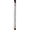 thumbnail image 1 of WORLDWIDE SOURCING 1/4X21/2G Standard Pipe Nipple, 1/4 in, Threaded, 2-1/2 in L, Steel, Galvanized, 1 of 1