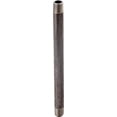 thumbnail image 1 of WORLDWIDE SOURCING 2X4B Standard Pipe Nipple, 2 in, Threaded, 4 in L, Steel, Black Oxide, 1 of 1