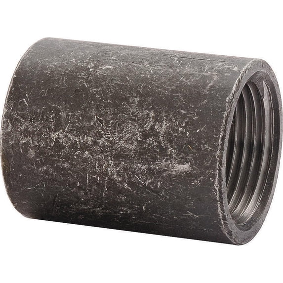 WORLDWIDE SOURCING BSC 32 Pipe Merchant Coupling, 1-1/4 in, Threaded, Black Oxide