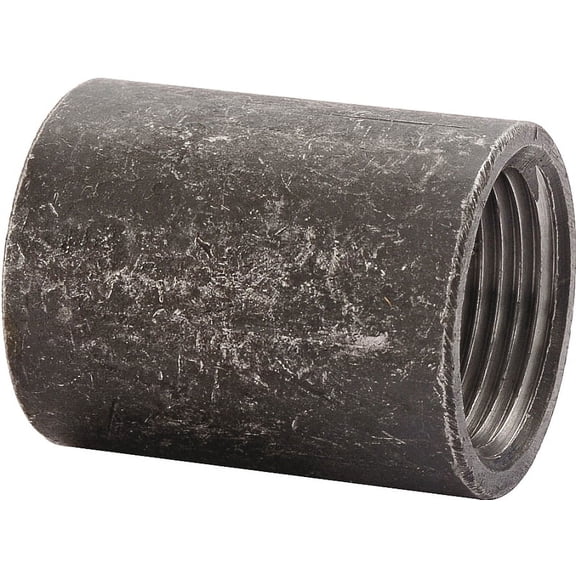 WORLDWIDE SOURCING BSC 32 Pipe Merchant Coupling, 1-1/4 in, Threaded, Black Oxide
