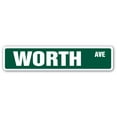thumbnail image 1 of WORTH AVE Street Sign Florida shopping Palm Beach love | Indoor/Outdoor |  30" Wide, 1 of 5