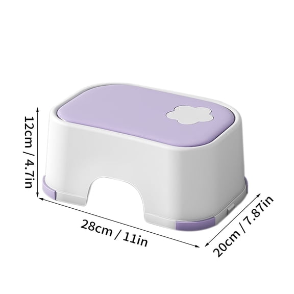 Kid Step Stool Bathroom Non Slip Safety Training Stool Washing Step Stools For Children Living Room Bathroom Furniture