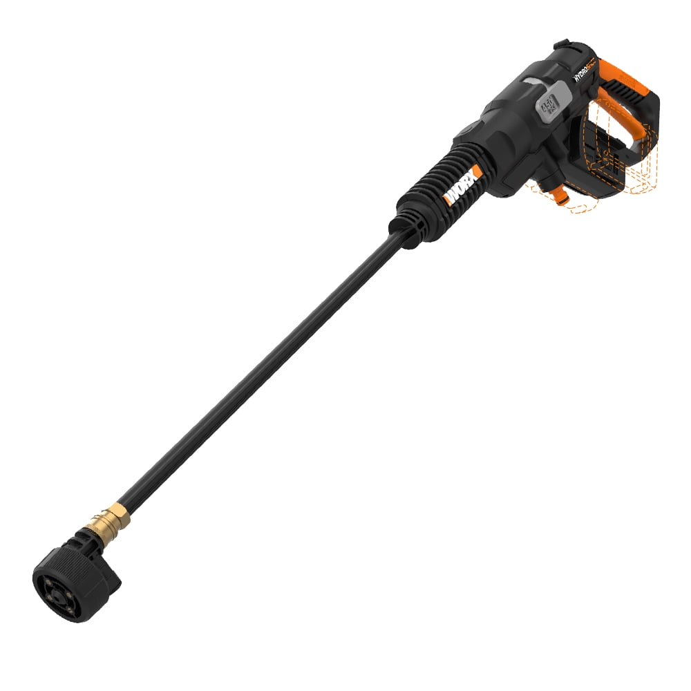 WORX Hydroshot Adjustable Power Scrubber with Quick Snap