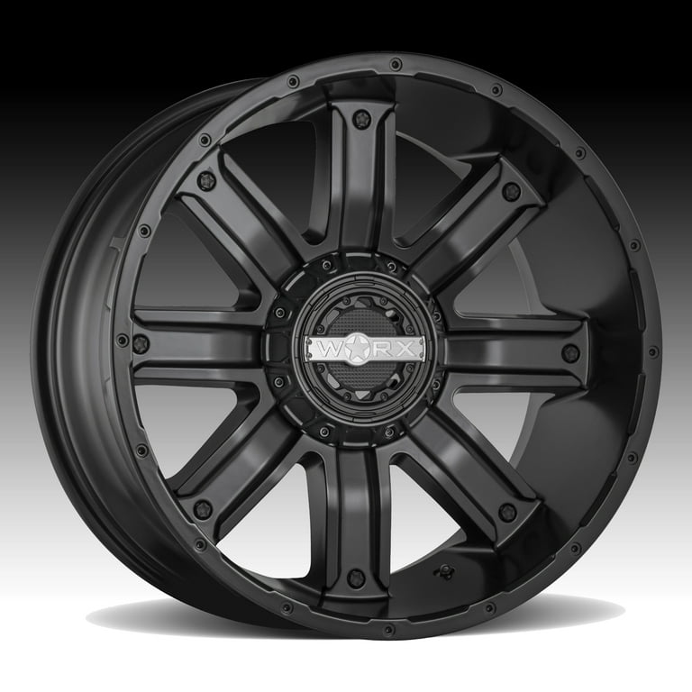 WORX 813sb destroyer 20x9 +18et 106.10mm satin black with