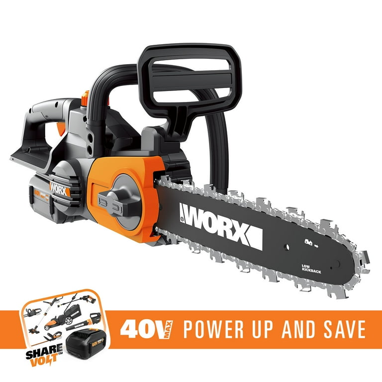 Worx 40 volt sale chainsaw