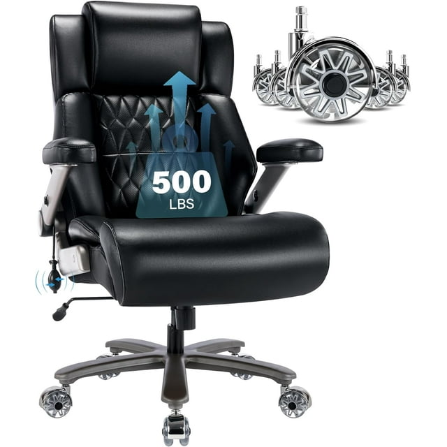 WOSDOM Oversize Ergonomic Office Chair, 500lbs Heavy Duty, Adjustable