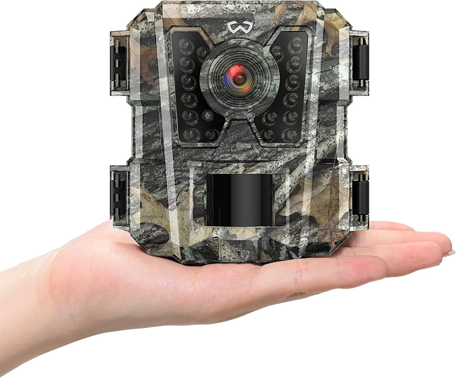 WOSPORTS Mini Trail Camera 16MP 1080P Waterproof Game Hunting Cam with