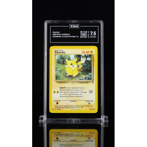 WOTC Pokmon Pikachu TAG 7.5 #86/110