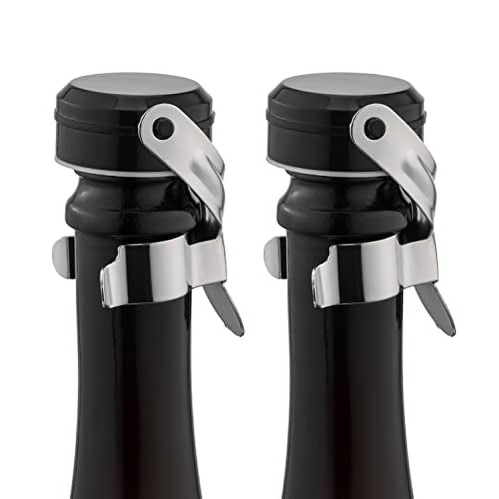 WOTOR Champagne&Wine Stopper Stainless Steel with Food Grade Silicone